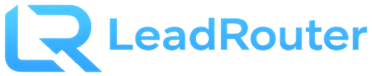 LeadRouter lead routing platform logo